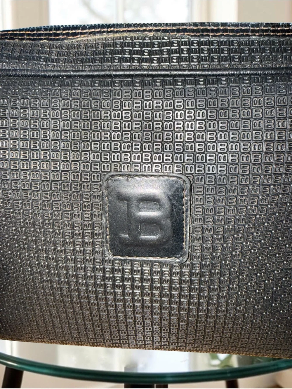 Vintage Bally Switzerland Luxury Embossed 
